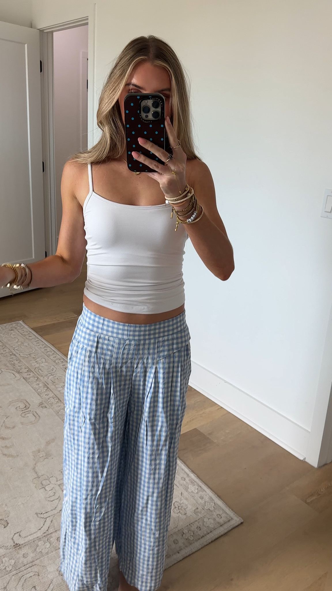 Amazon size small Hooever Women's Wide Leg Culottes Pants Gingham Check High Waisted Pleated Casual Trousers with Pockets

#LTKootd #LTKSeasonal #LTKdayinmylife