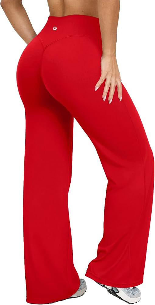 OQQ Yoga Pants Women Casual Soft Straight Leg Bottoms | Amazon (US)