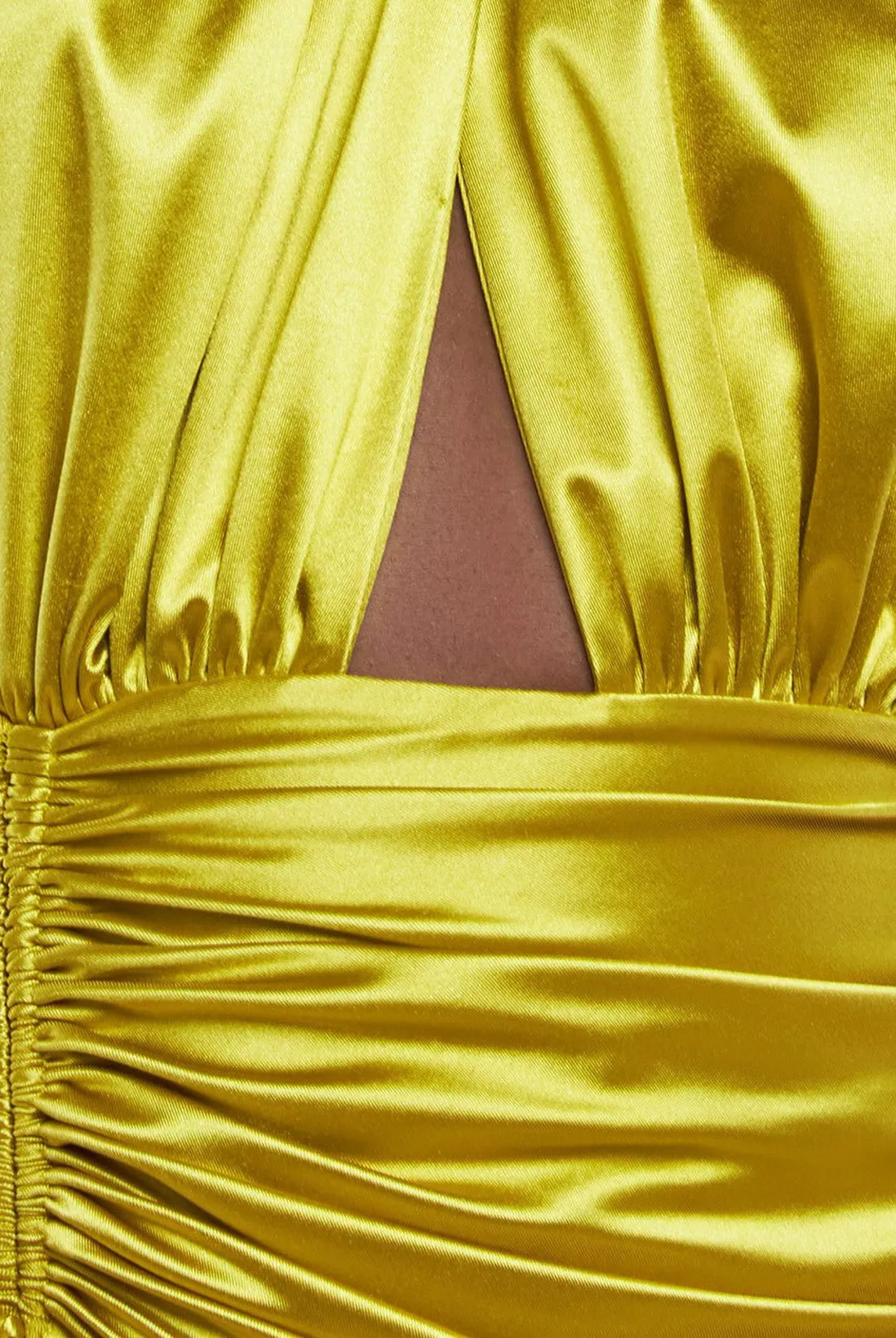 Dresses | Halter Neck Front Split Satin Maxi Dress | Goddiva | Wallis UK