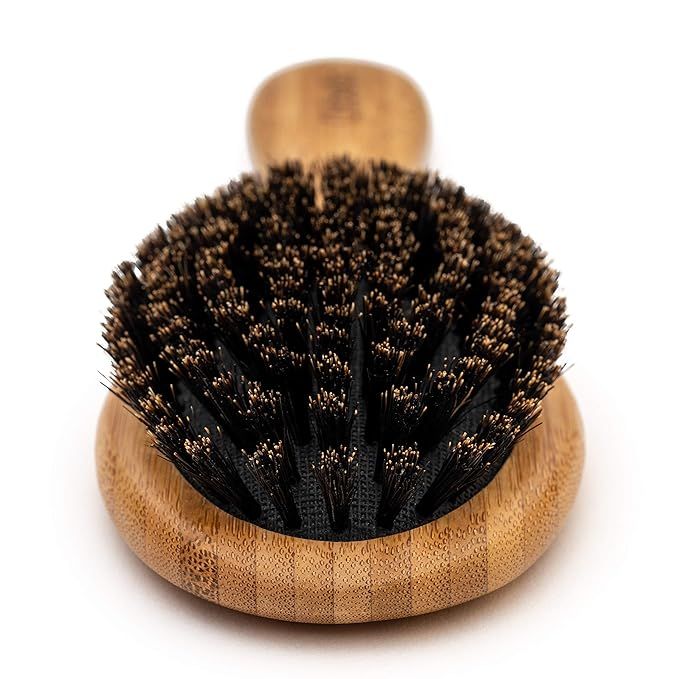 Boar Bristle Hair Brush Set - Designed for Kids, Women and Men. Natural Bristle Brushes Work Best... | Amazon (US)