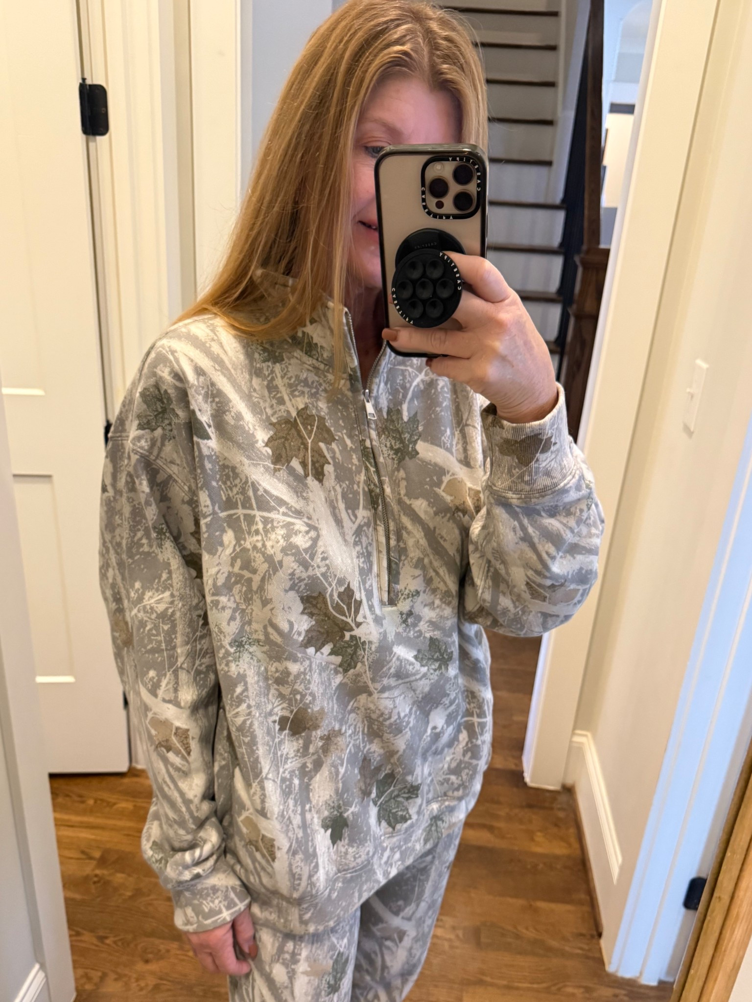 Camo Half-Zio is 20% off!
Camo sweatpants are sold out!
@abercrombie 
#abercrombie #sundayhalfzip #camofleece


#LTKOver40 #LTKSaleAlert #LTKootd