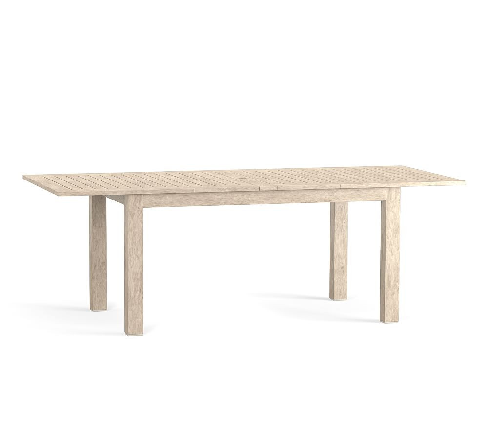 Indio Eucalyptus Extending Outdoor Dining Table (61"-86") | Pottery Barn (US)