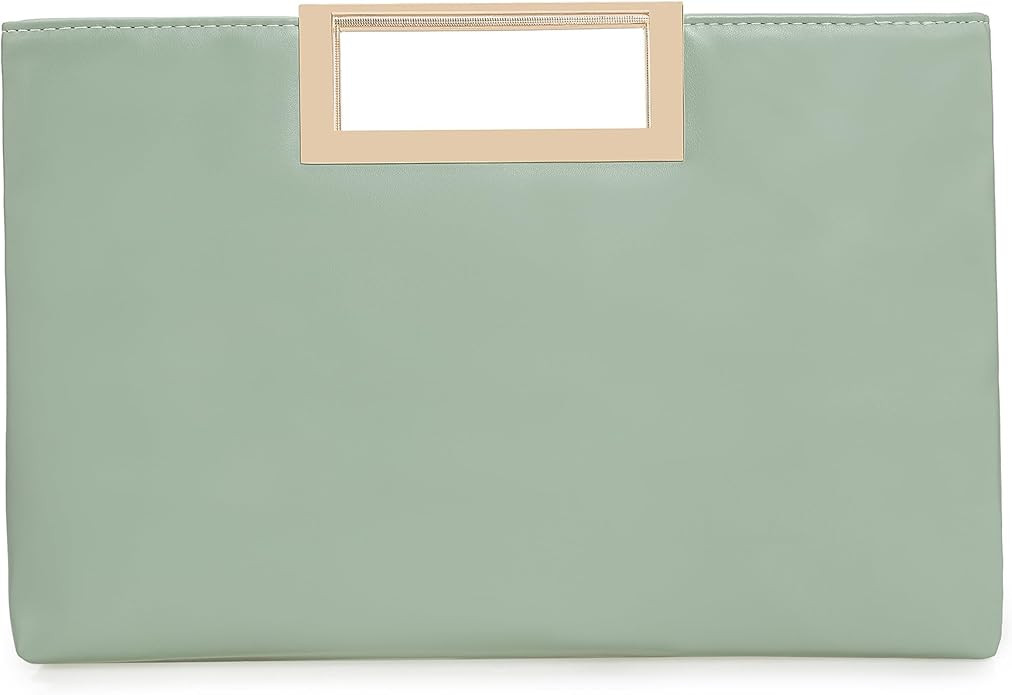 CHARMING TAILOR Fashion PU Leather Handbag Stylish Women Convertible Clutch Purse | Amazon (US)