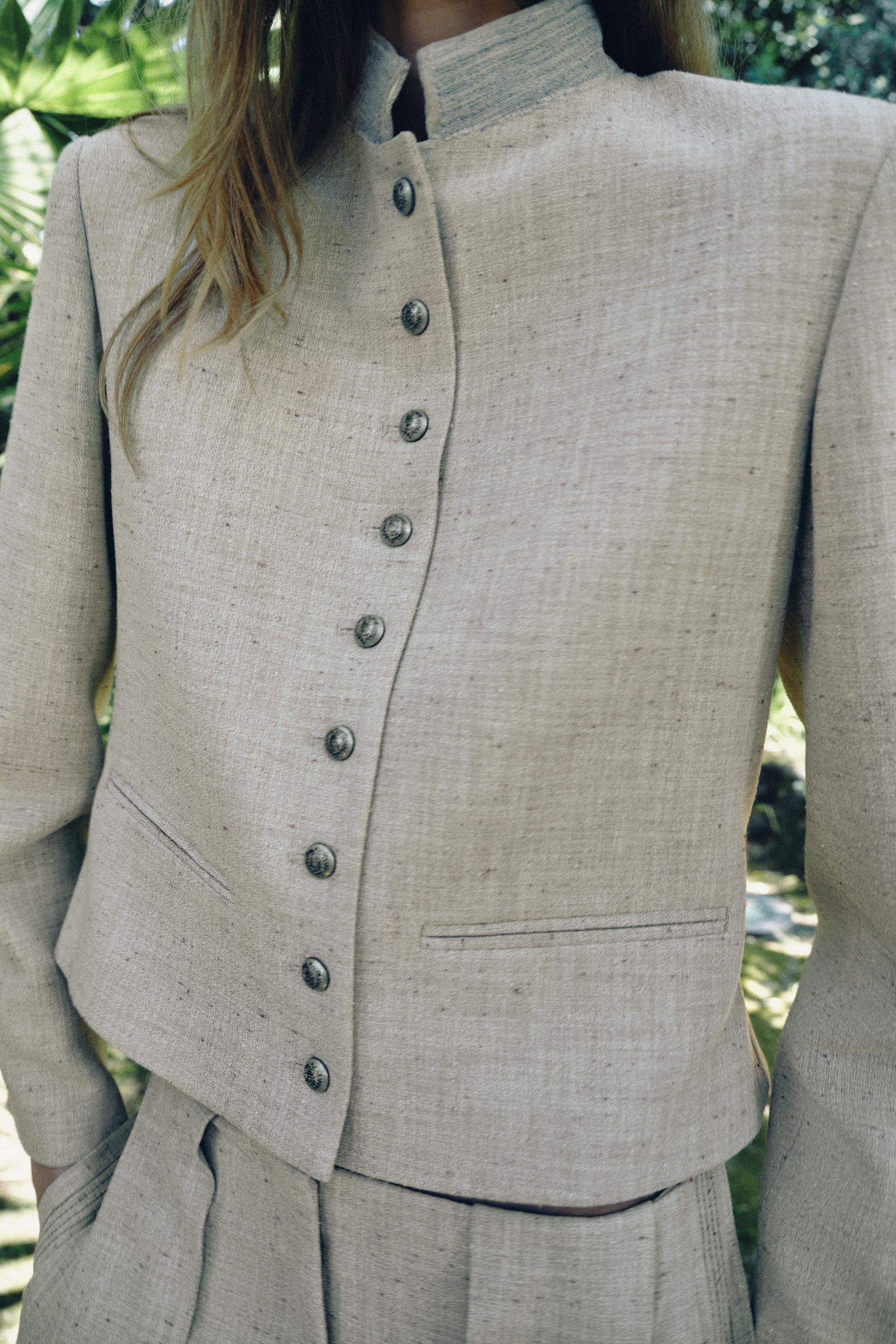 PLEATED BLAZER ZW COLLECTION | Zara US