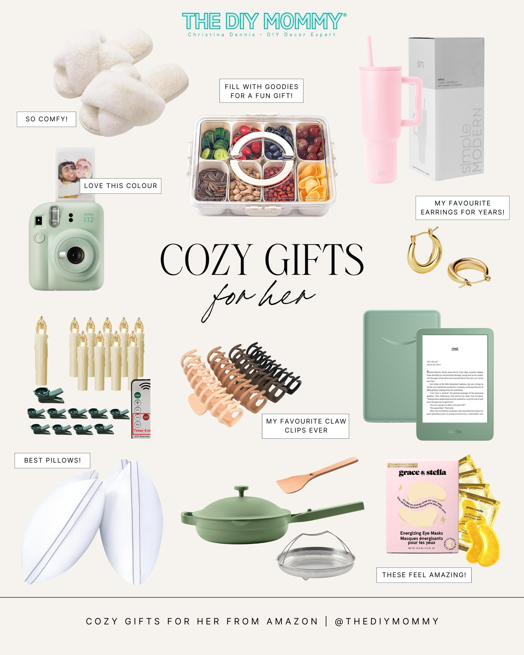 Cozy gift guide for her including tons of items on deal today! 

#LTKCyberWeek #LTKGiftGuide #LTKSaleAlert