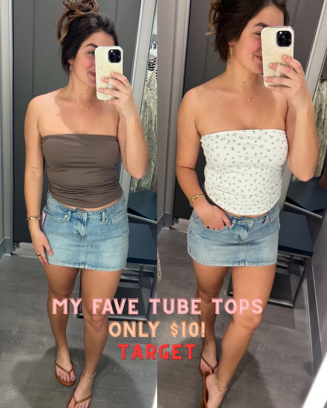 My NEW fave tube tops right now! At Target for only $10!!! 

The best part…some are REVERSIBLE! Such a steal! Will be wearing these all summer! 

Such a soft, comfy material! Available in soooo many color options & prints :)

@Target 
#target #targetfinds #targetwomensclothing #tubetops #targetdealalert #targetsummerstyle #summerstyle #summeroutfit#LTKFestival

#LTKootd #LTKTravel #LTKSaleAlert