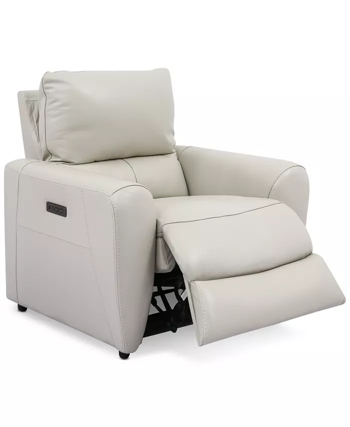 Danvors Leather Power Recliner | Macys (US)