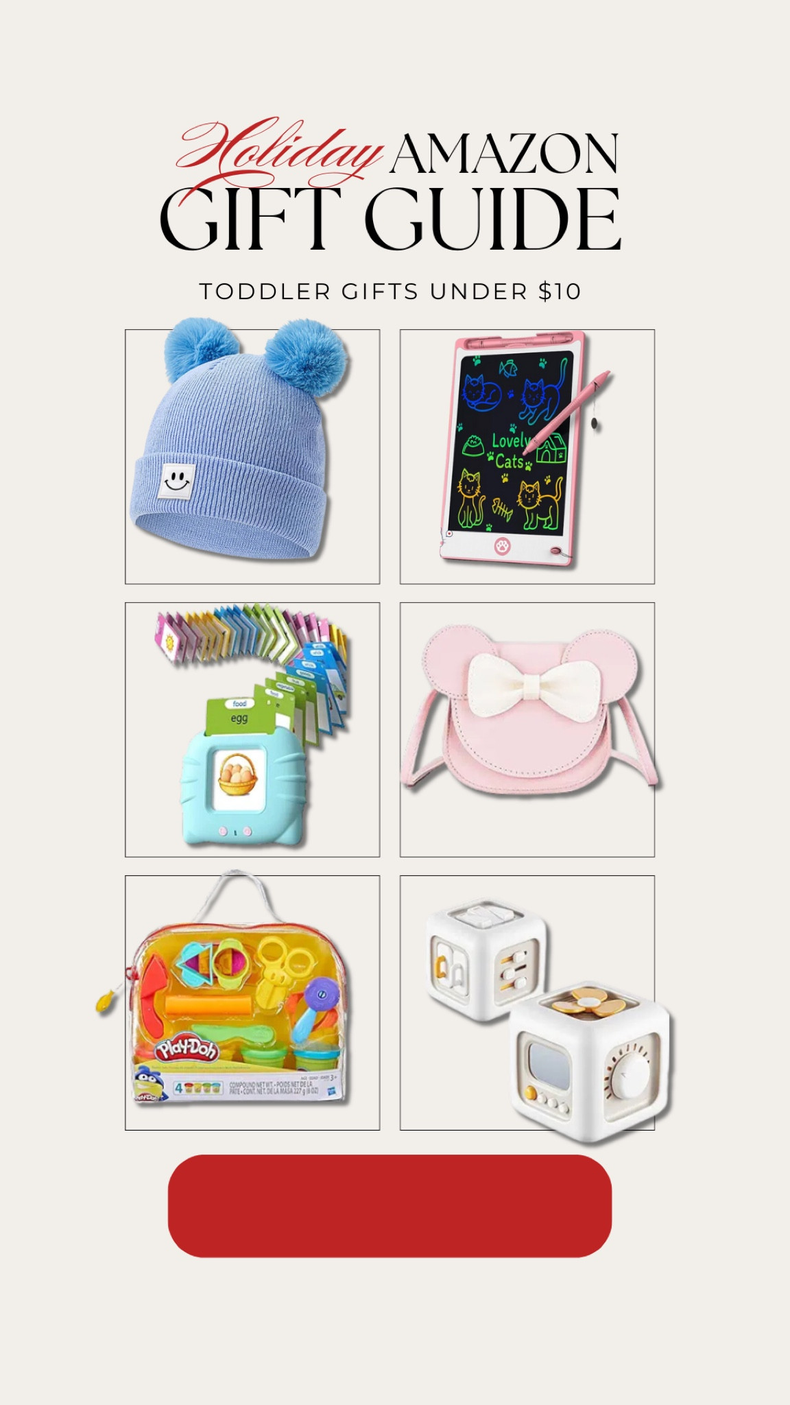 Toddler Stocking Stuffer Ideas under $10

#LTKBaby #LTKGiftGuide #LTKKids