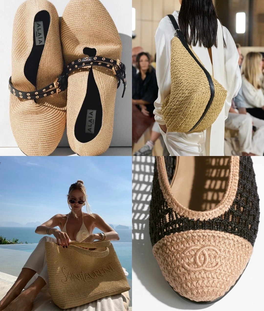 THE FASHION GIRLS GUIDE: RAFFIA ACCESSORIES 🫶