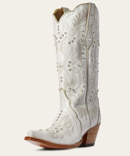 White cowboy boots 

#LTKshoecrush #LTKCon
