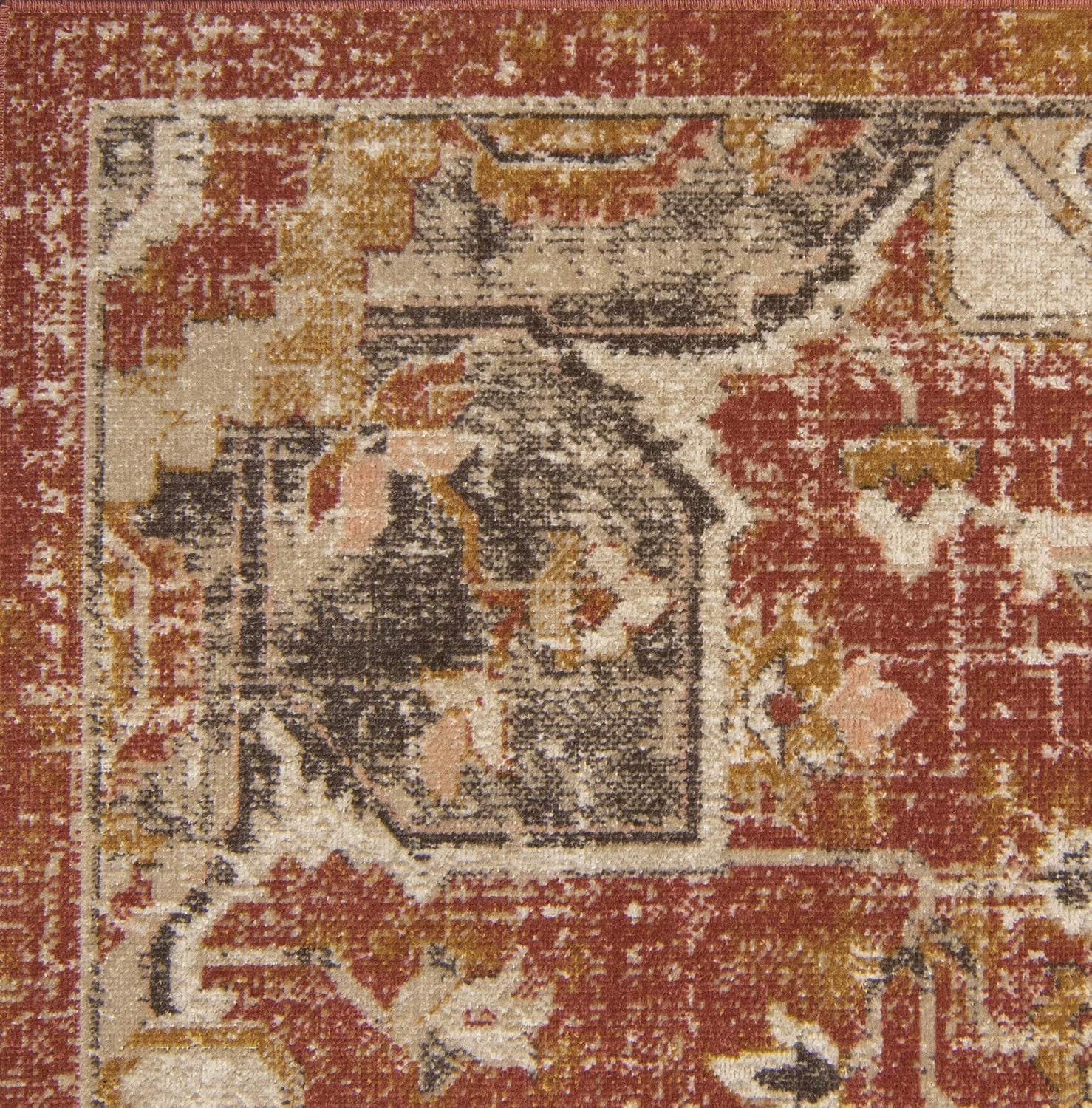 Gertmenian Oriental Outdoor Rug Distressed Patio Outside Carpet, 6x9 Medium, Nain Classic Center ... | Amazon (US)