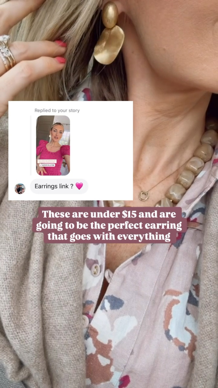 How cute are these statement earrings?! I can’t believe the price!

Loverly Grey, Amazon find, gold earrings, statement earrings, statement accessories, statement jewelry 

#LTKootd #LTKSeasonal