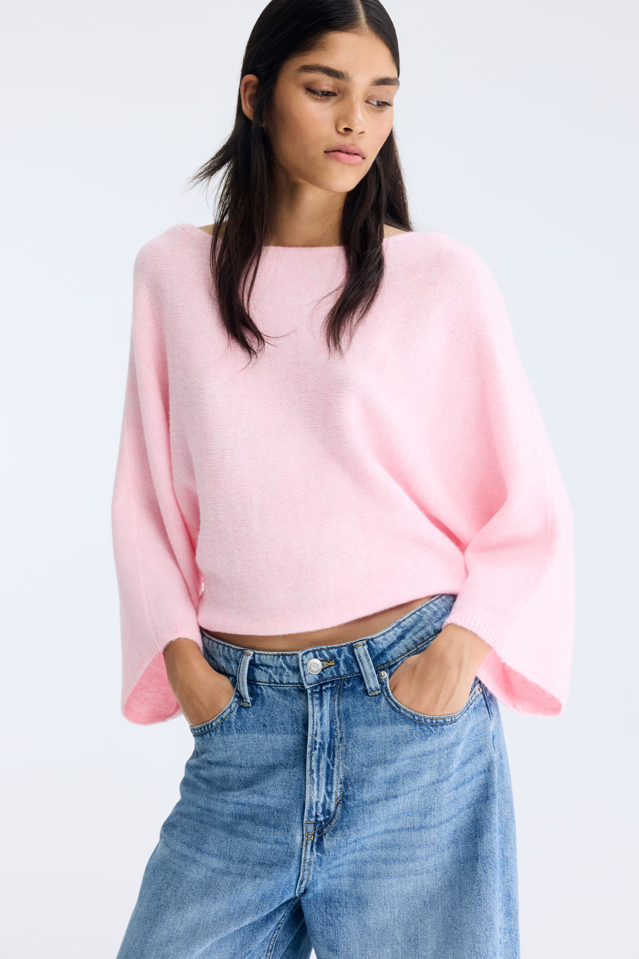 Batwing-Sleeved Sweater | H&M (US + CA)