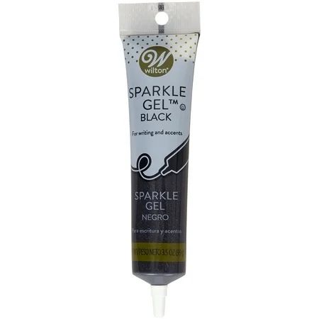 Wilton Black Sparkle Gel, 3.5 oz. | Walmart (US)