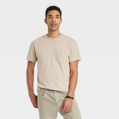 Men's Heavyweight Short Sleeve T-Shirt - Goodfellow & Co™ | Target