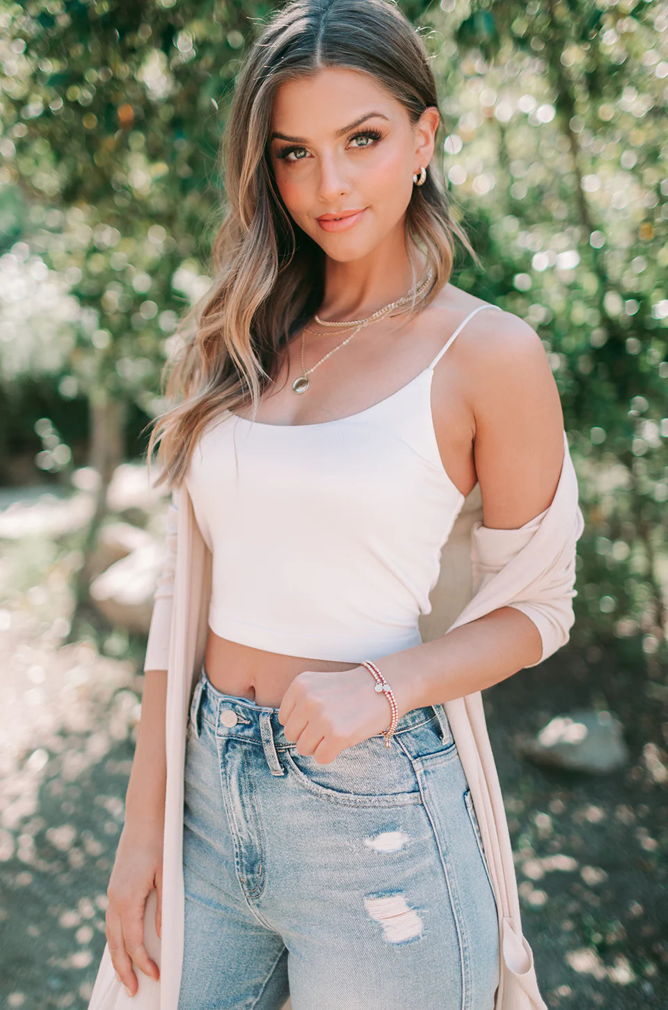 Not So Basic White Tank - WHITE Large | Amaryllis Apparel