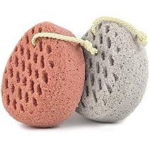 BAIMEI Bath Sponge, Sponge Loofah Body Scrubber, Shower Pouf Cleaning Loofahs Sponge (2pcs) | Amazon (US)
