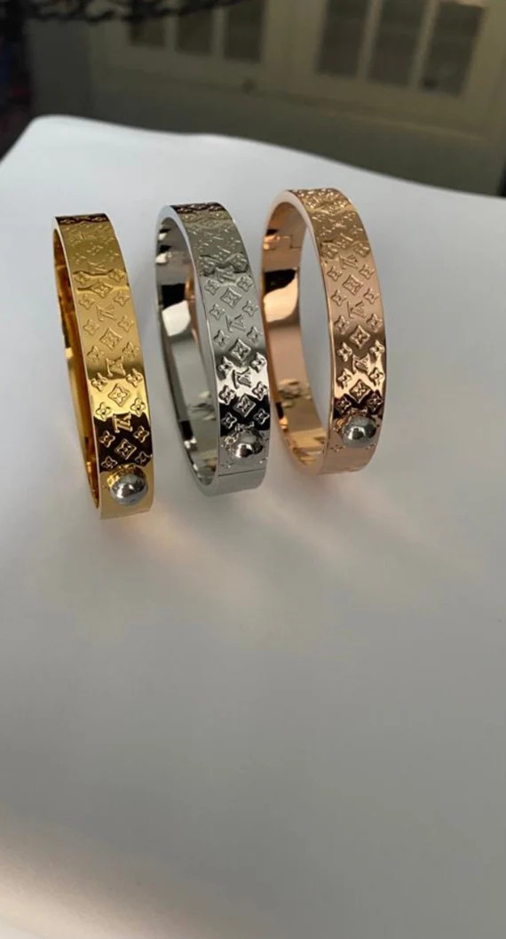 Nanogram Bangle Bracelet -Premium Quality  - Solid Weight - Non Tarnish | Etsy (US)