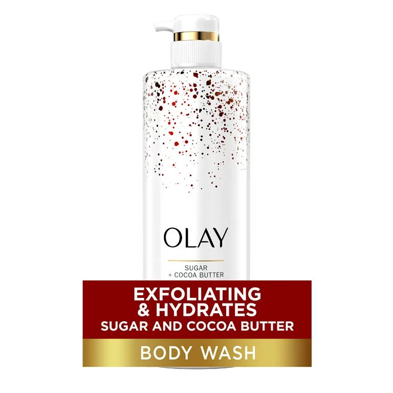 Olay Exfoliating & Moisturizing Body Wash with Sugar, Cocoa Butter, and Vitamin B3, Female, 20 fl... | Walmart (US)