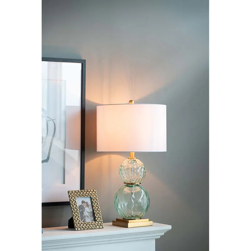 Everly Quinn 29" Green Table Lamp | Wayfair | Wayfair North America