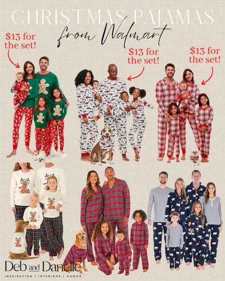 Matching Christmas Pajamas for the whole family! 🎄 Most of these sets are only $13.99 so RUN! They are SO soft.

#WalmartFashion @Walmartfashion #WalmartPartner @WalmartPartner 

Walmart Christmas Pajamas, matching family pajamas, Christmas pajamas, family Christmas pajamas, pajamas, holiday pajamas, Christmas pjs, family pjs, holiday pjs, Black Friday sale, early Black Friday sales, Walmart sale, Black Friday at Walmart, Walmart Black Friday sales, Deb and Danelle 

#LTKsalealert #LTKHoliday #LTKfamily