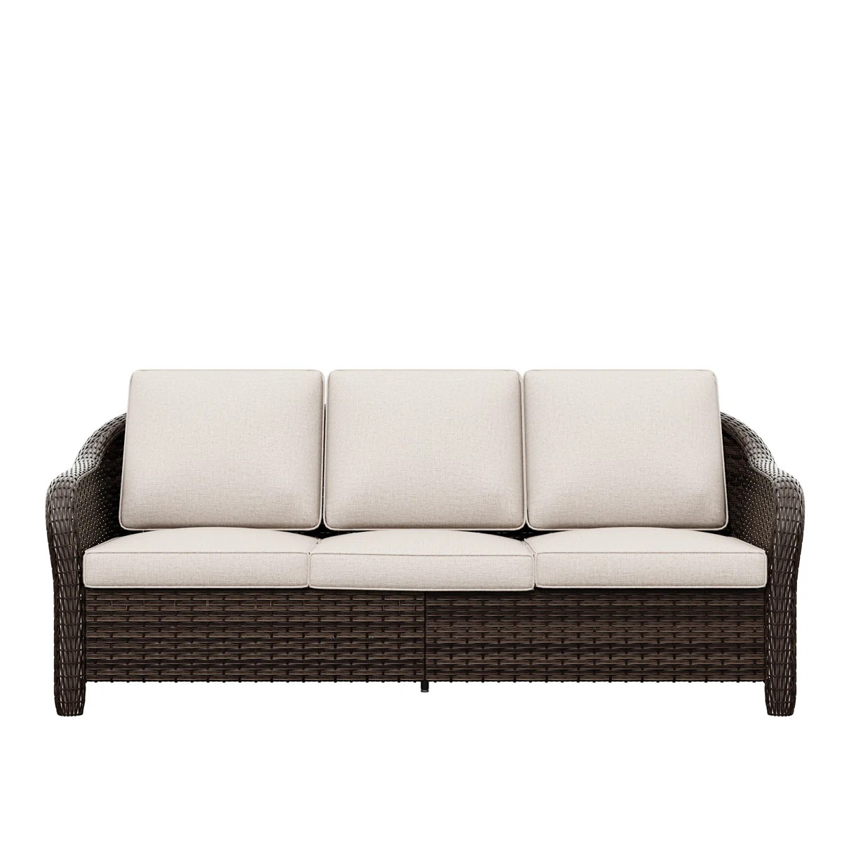 Polyethylene (PE) Wicker Outdoor Patio Sofa | Wayfair North America