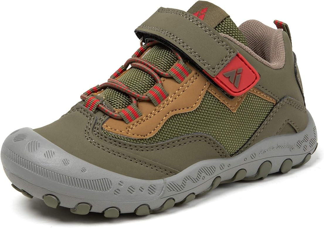 Mishansha Unisex Kids Mesh Knit Low Top Hiking Shoes | Amazon (US)