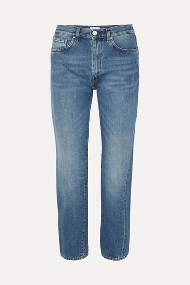 Mid-rise straight-leg jeans | NET-A-PORTER (UK & EU)