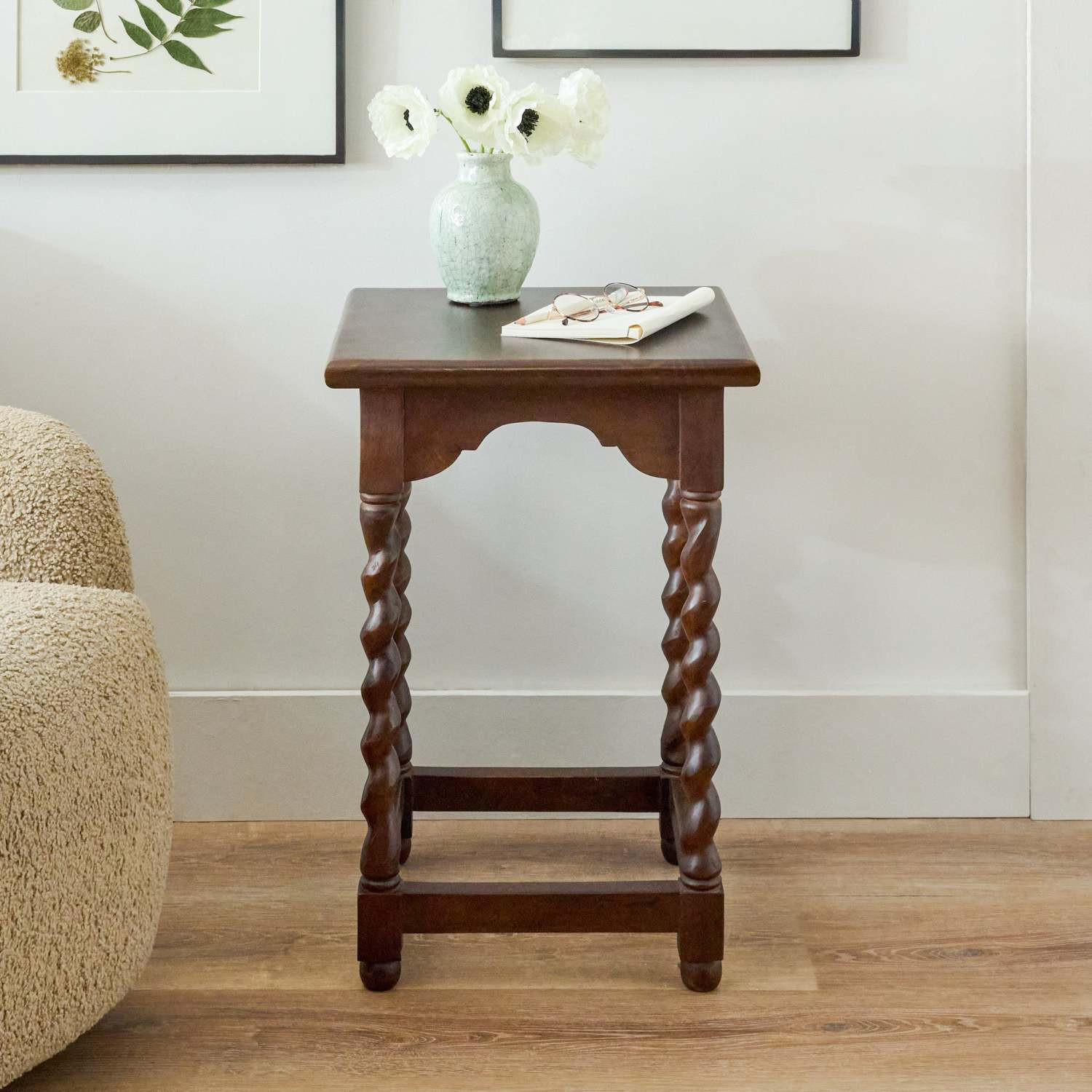 Barley Twist Accent Table | Magnolia