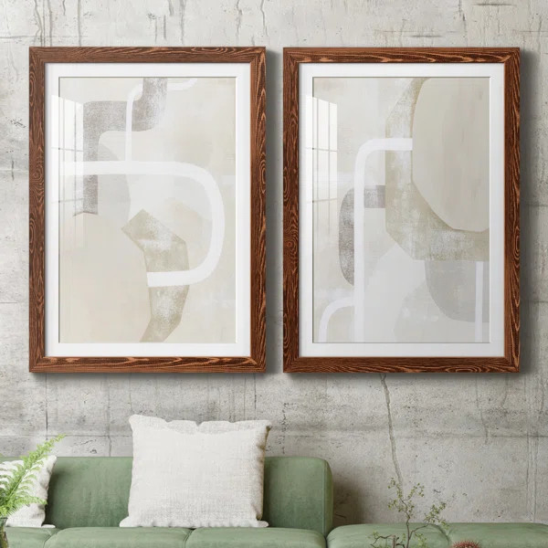 " Quiet Affection I " 2 - Pieces (Set of 2) | Wayfair North America