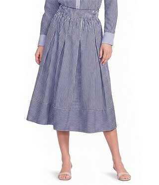 Smocked Waist Midi Skirt | Dillard's
