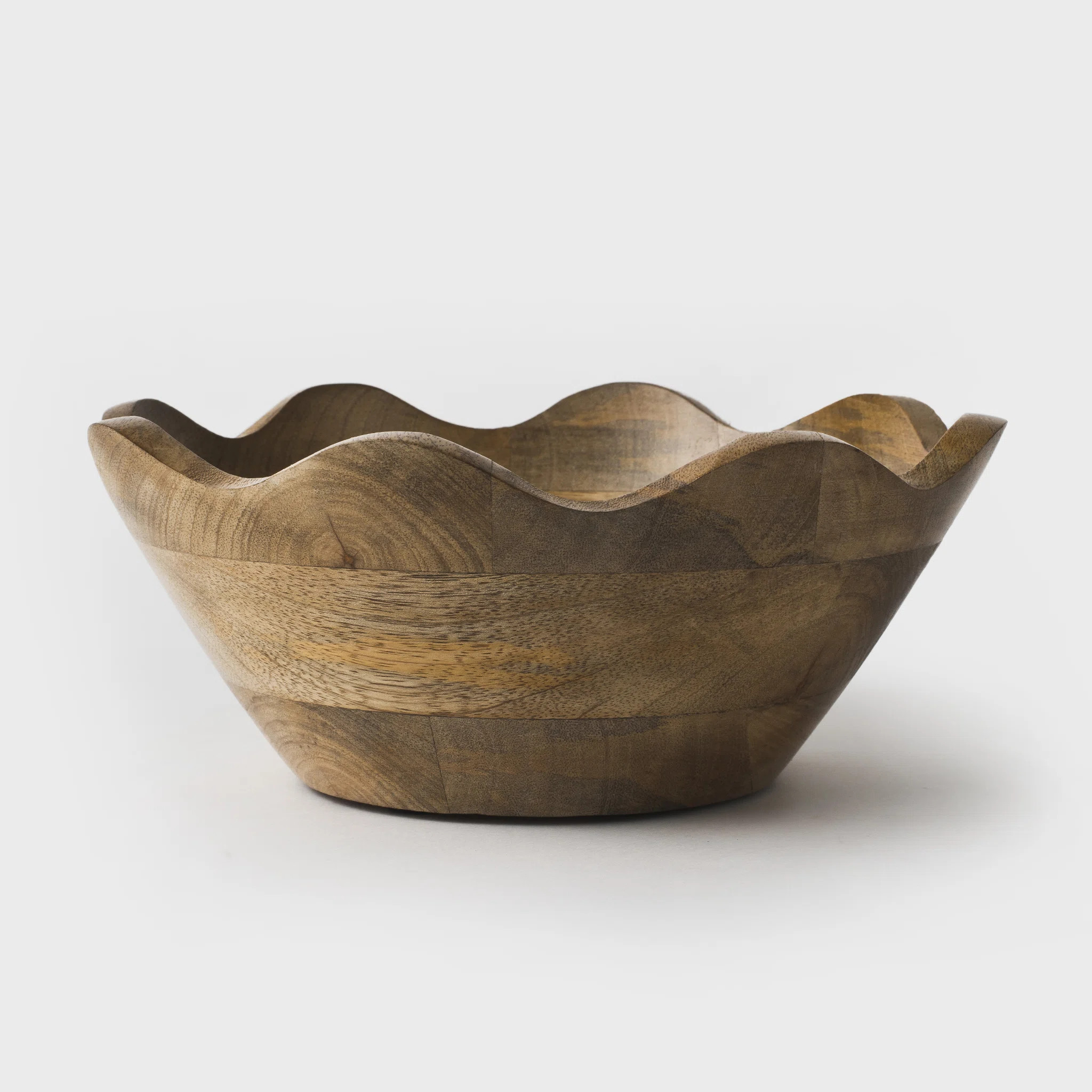 Millwood Pines Mahtotopa Wood Decorative Bowl in Brown & Reviews | Wayfair | Wayfair North America