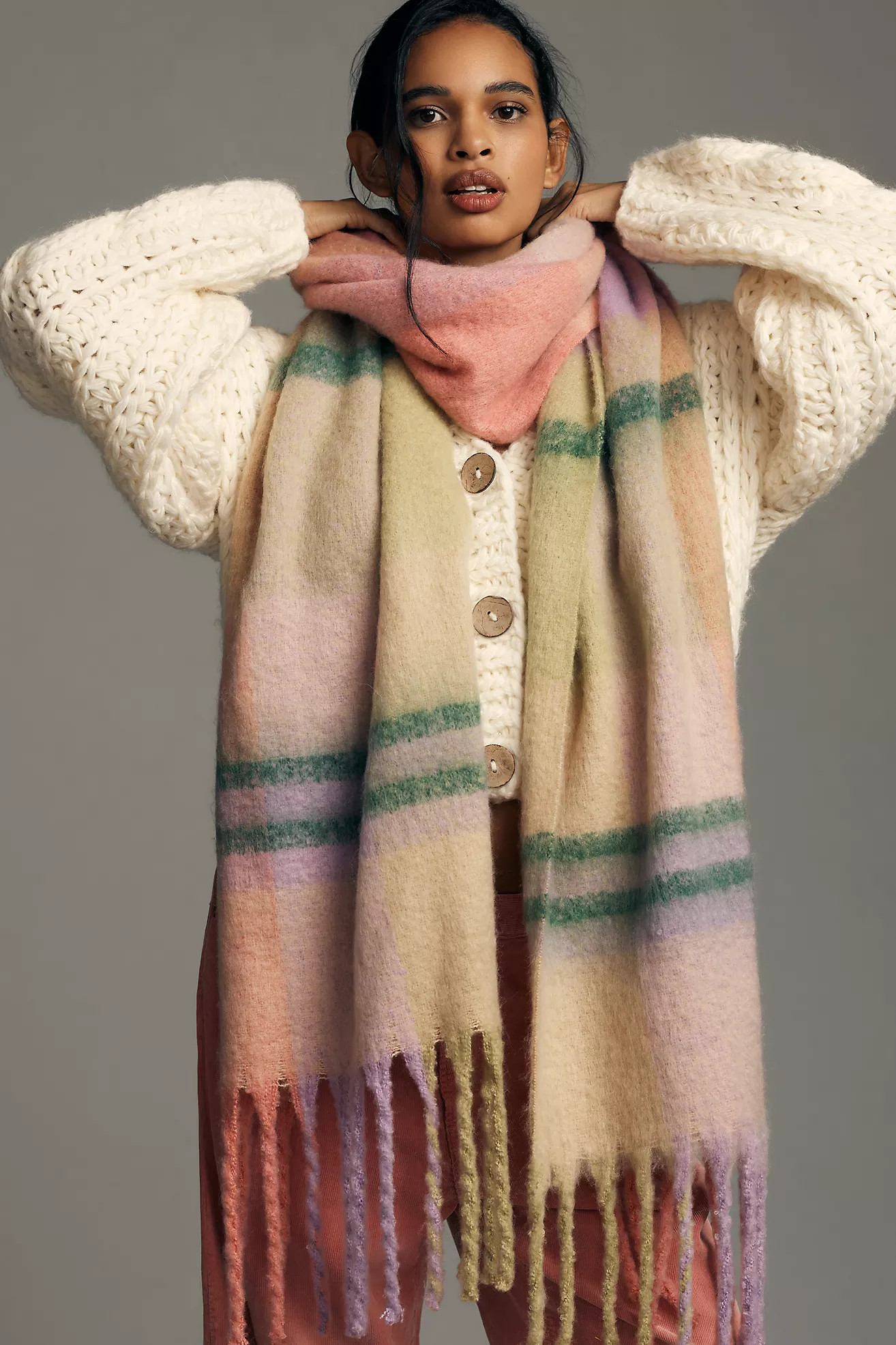 By Anthropologie Plaid Scarf | Anthropologie (US)