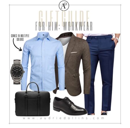 Gifts For Him: Workwear

Gifts For Him | Workwear | Dress Shoes | Men’s Fashion | Business | Briefcase 

#LTKGiftGuide #LTKHoliday #LTKworkwear