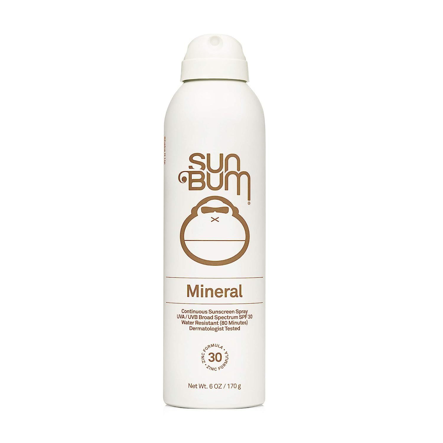 Sun Bum Mineral SPF 30 Sunscreen Spray | Vegan and Reef Friendly (Octinoxate & Oxybenzone Free) B... | Amazon (US)