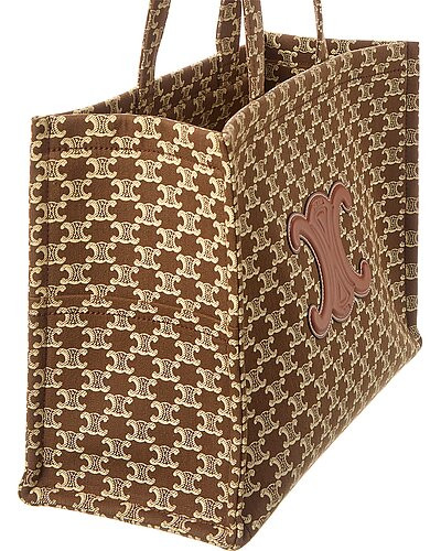 Cabas Thais Large Tote | Gilt & Gilt City