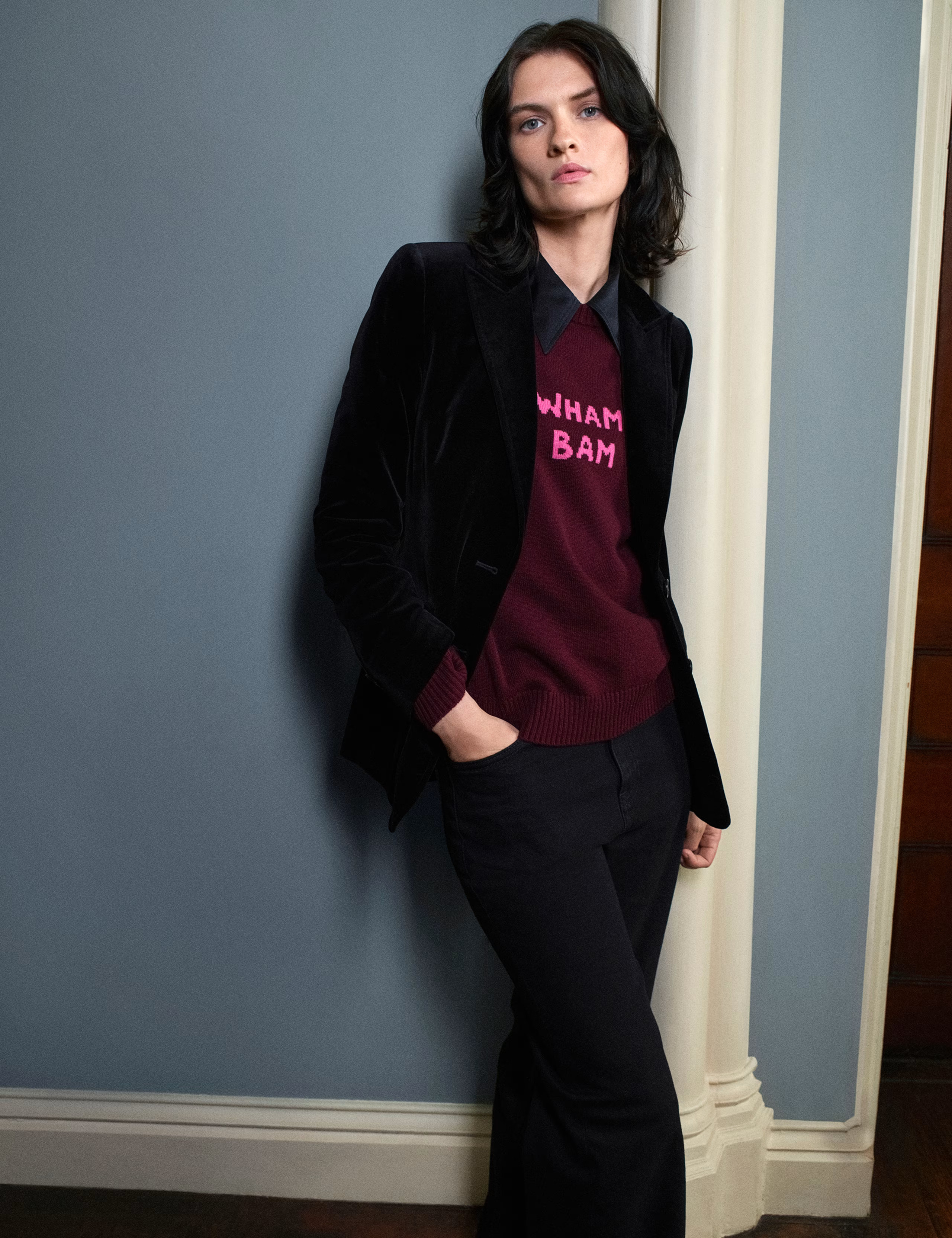 Merino Wool Rich 'Wham Bam' Relaxed Jumper | Marks & Spencer (UK)