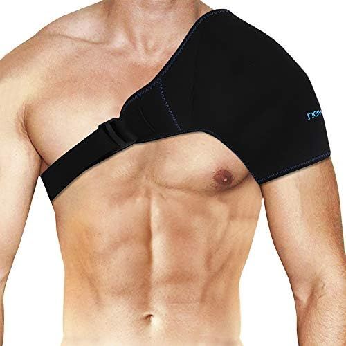 NEWGO®Shoulder Ice Pack Rotator Cuff Cold Therapy, Reusable Ice Pack Wrap Shoulder Cold Pack with Ex | Amazon (US)