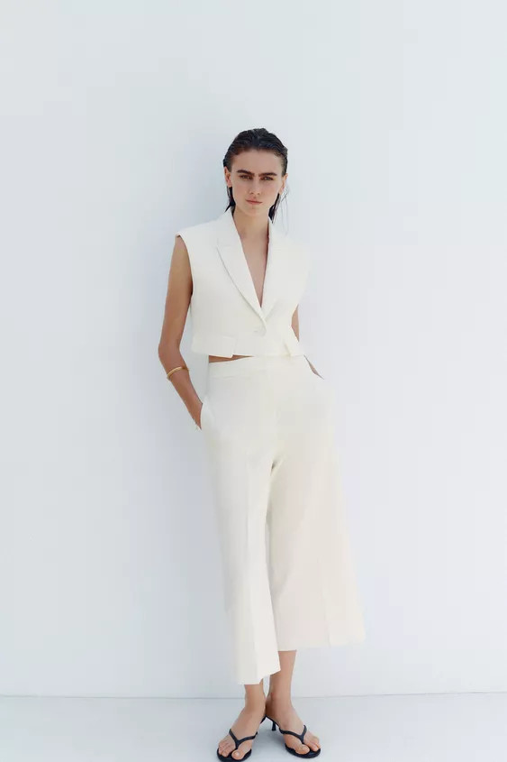 HIGH-WAIST CULOTTES | Zara UK