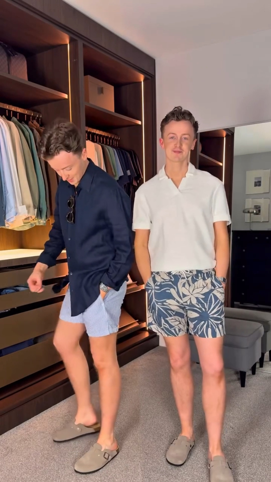 Which poolside outfit are you choosing? Both are @marksandspencerstyle & linked on my profile!