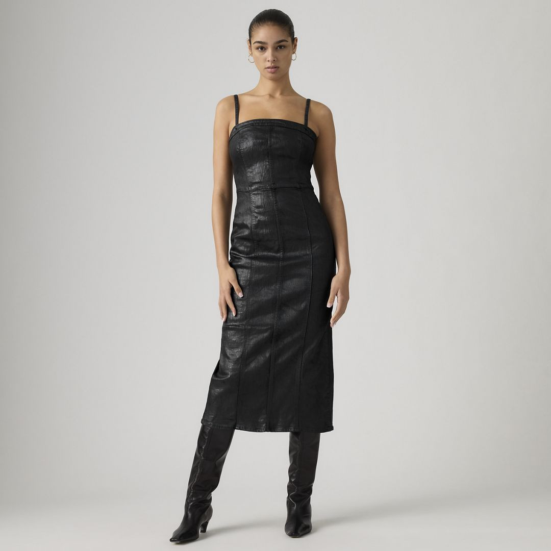 Levi's Seamed Bustier Midi Dress - Women's XS | Levi's US