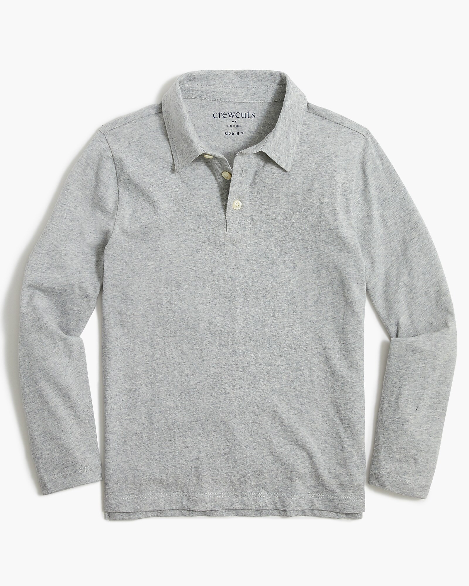 Kids' long-sleeve polo shirt | J.Crew Factory