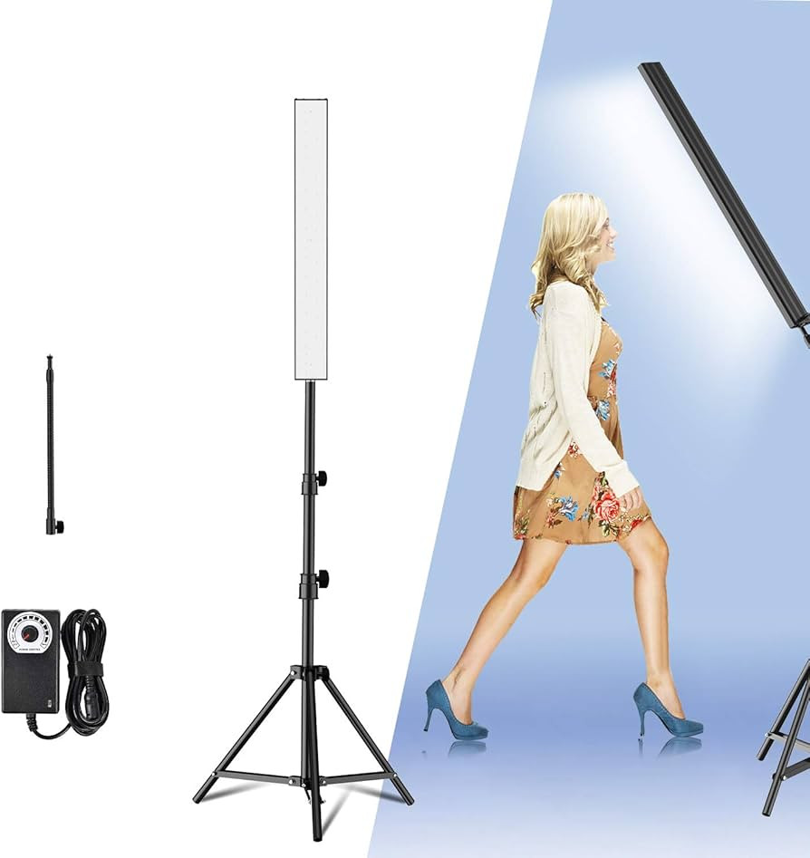 Yesker LED Video Studio Light Kit, Lash Light with Stand Tripod Adjustable Photography Lighting 5... | Amazon (US)