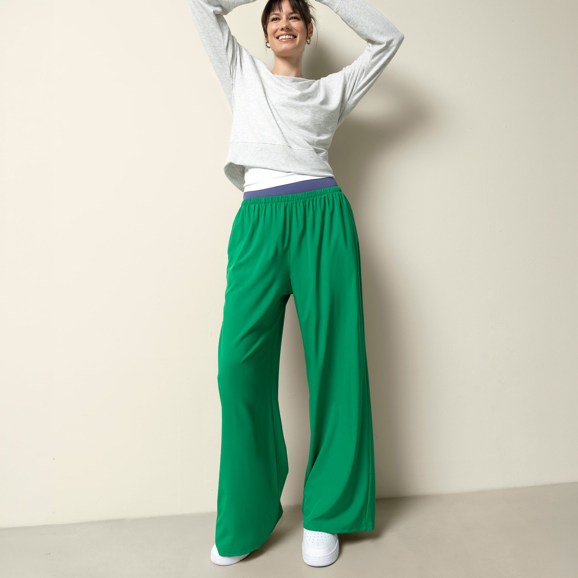 DSG Women's Ease Lightweight Wide Leg Pant, Large, Jet Navy | DICK'S Sporting Goods