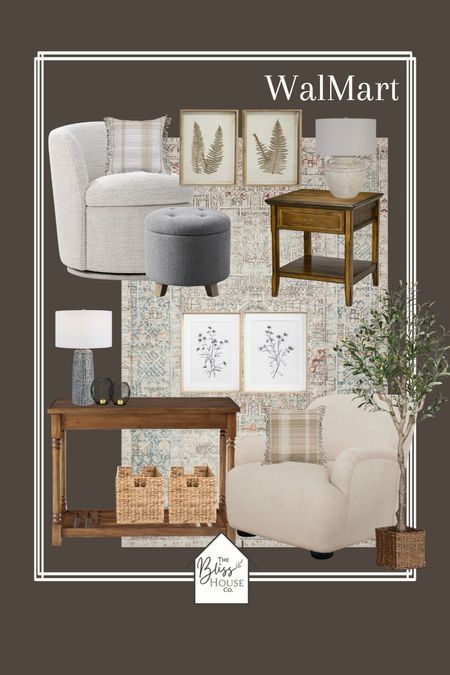 Blending the charm of the past with today's comfort 🌿✨ Dive into our mood board featuring vintage-inspired treasures and modern cozy essentials, all with a touch of greenery. Perfect for creating a space that feels like home. Available at Walmart! 🏡💚

#LTKSeasonal #LTKhome #LTKstyletip