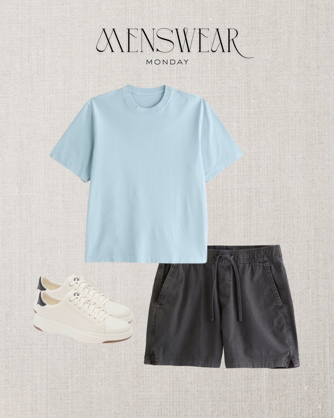 Casual men’s outfit for spring and summer featuring a classic t-shirt, shorts, and sneakers.

Simple basics like a well-fitting tee and comfortable shorts create an easy everyday outfit that works for errands, travel, or casual weekends.

@abercrombie 

#LTKootd #LTKMens #LTKTravel