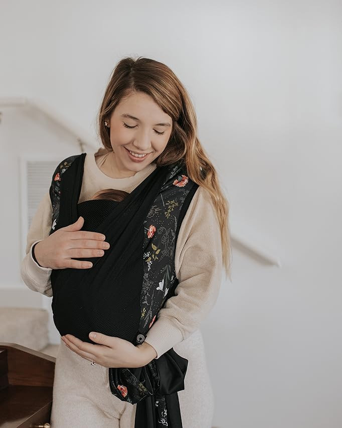 BABYBJÖRN Baby Carrier Mini, 3D Jersey, Charcoal Gray | Amazon (US)