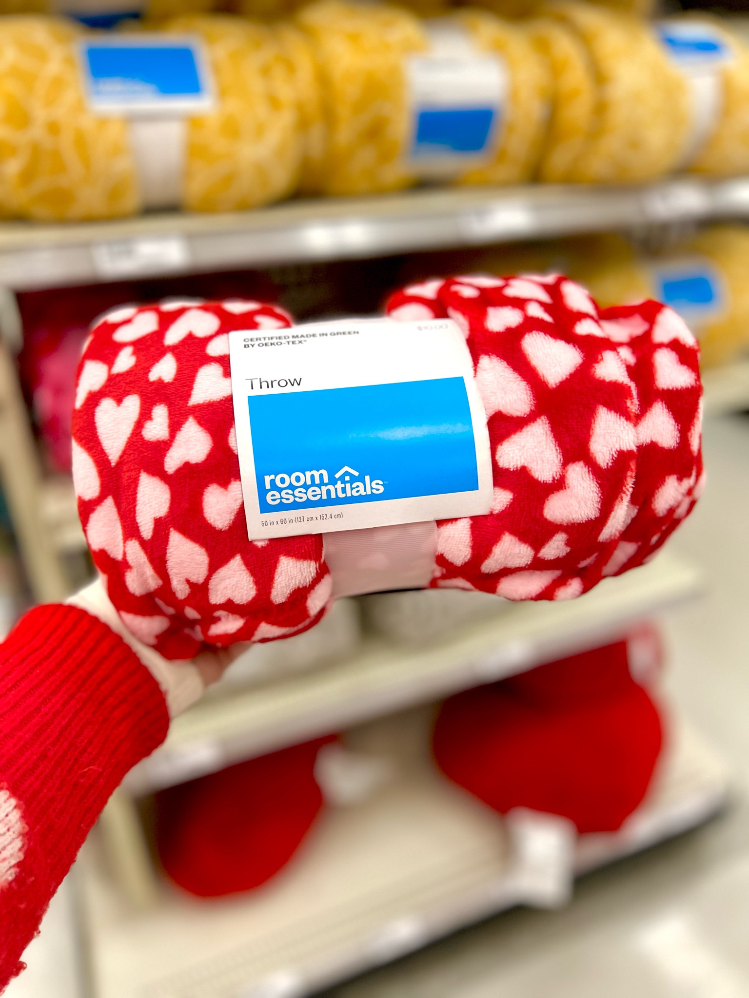 Recycled Printed Plush Throw Paper Cut Heart Red - Room Essentials™

#LTKSeasonal #LTKHoliday #LTKHome