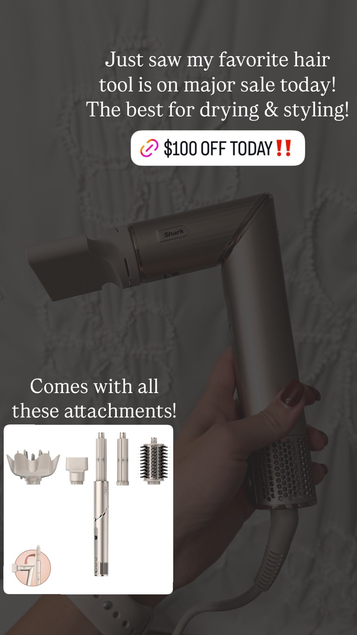 🚨SALE ALERT: I use this DAILY! A great dupe for a more expensive tool 👀 snag it while it’s on sale! Worth every penny! 

#LTKBeauty #LTKSaleAlert #LTKStyleTip