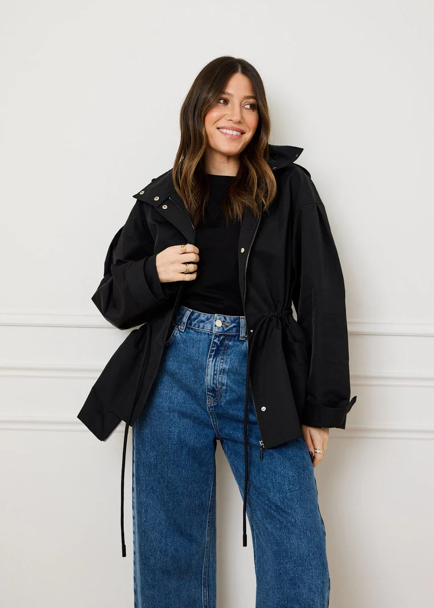 THE EVERYDAY RAINCOAT - BLACK | WAT The Brand